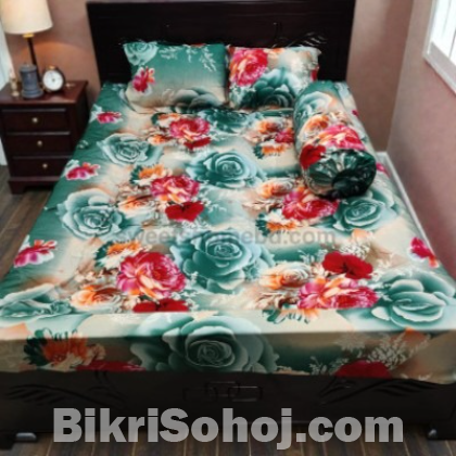 Twill cotton bed sheet